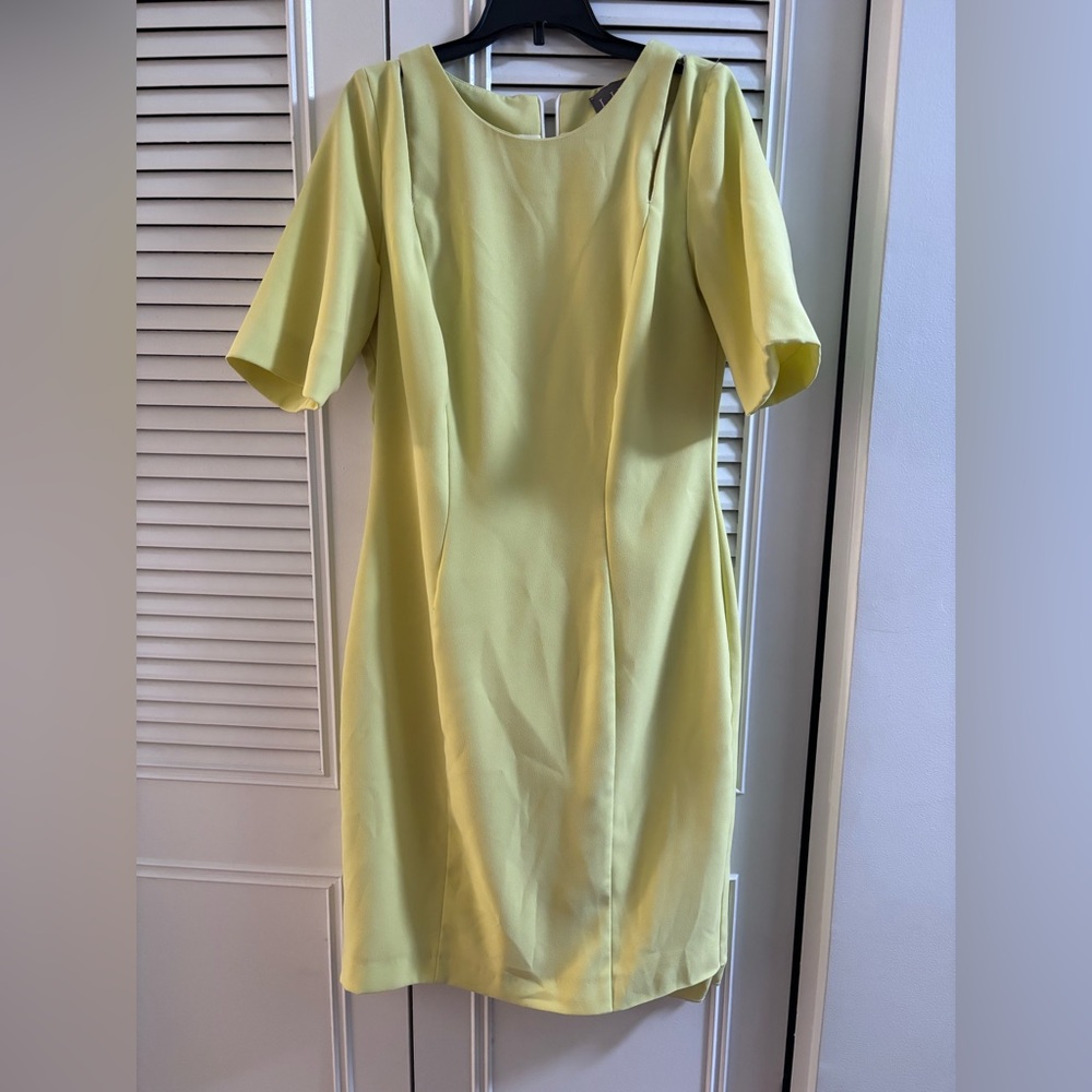 Libby London Yellow Sheath Dress – Size 12